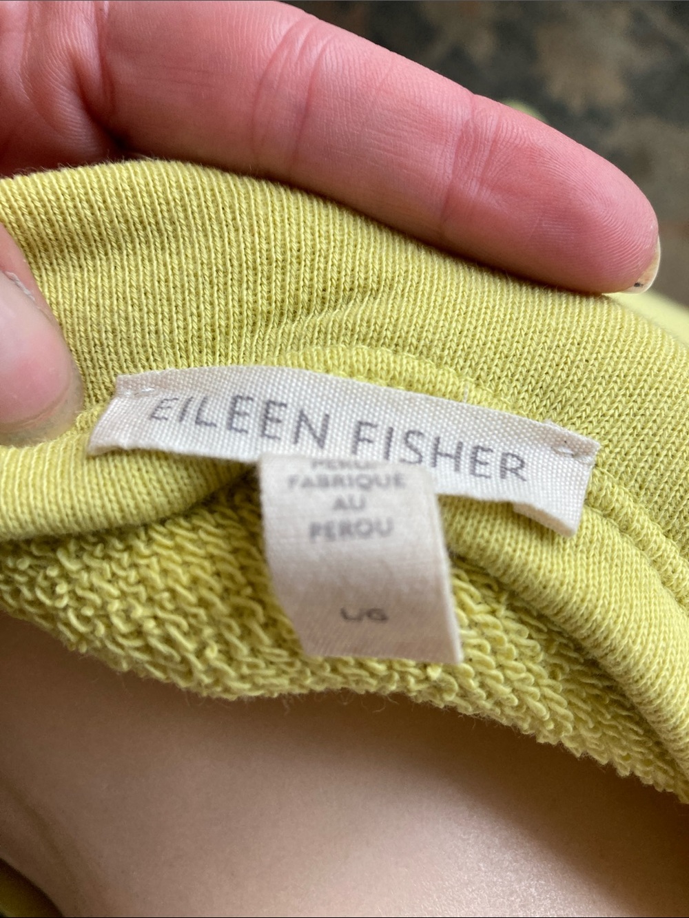 Eileen Fisher Organic cotton pullover sweatshirt - Picture 4 of 6